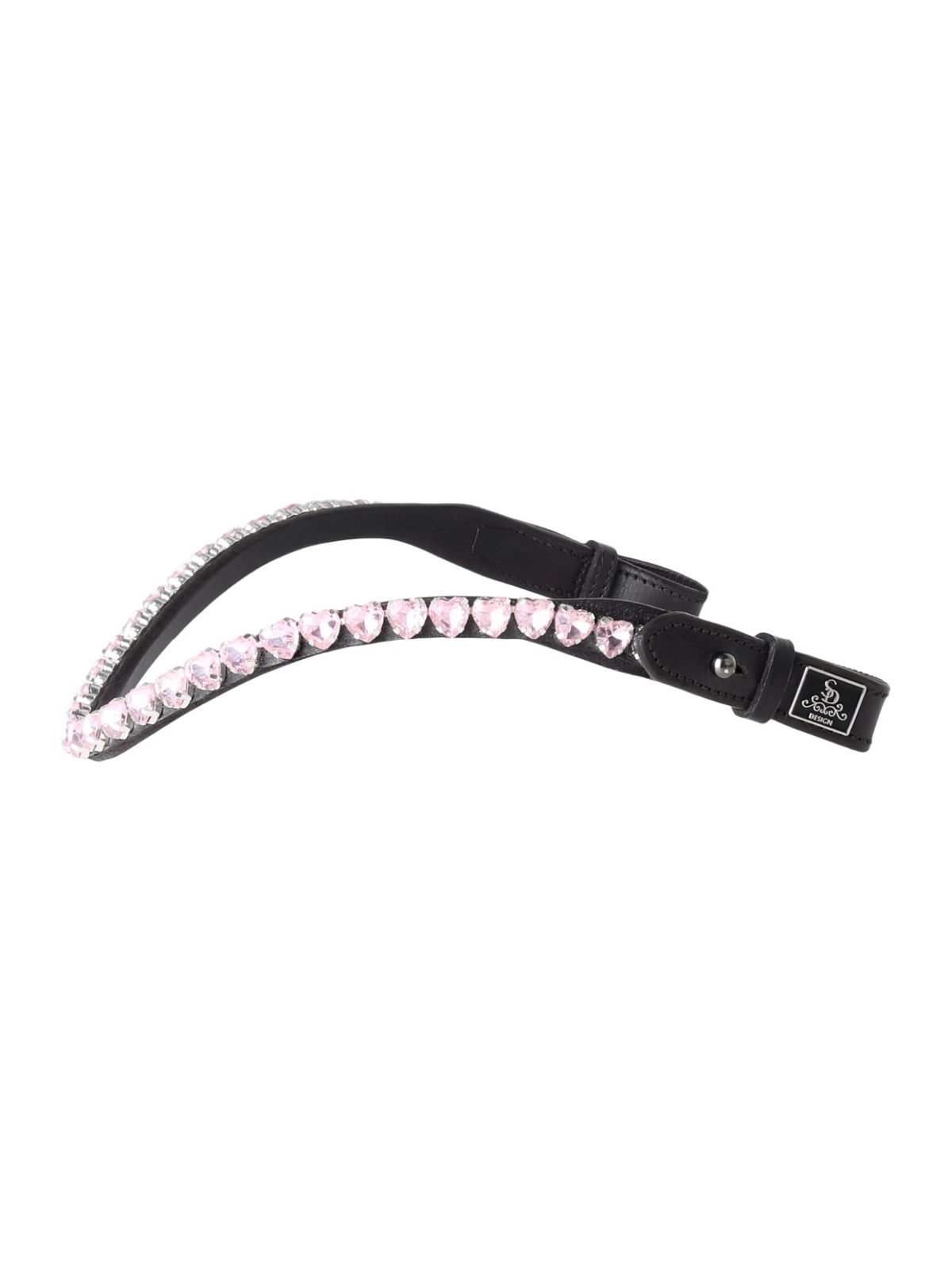 SD Design Je Táime Heart Browband Rose