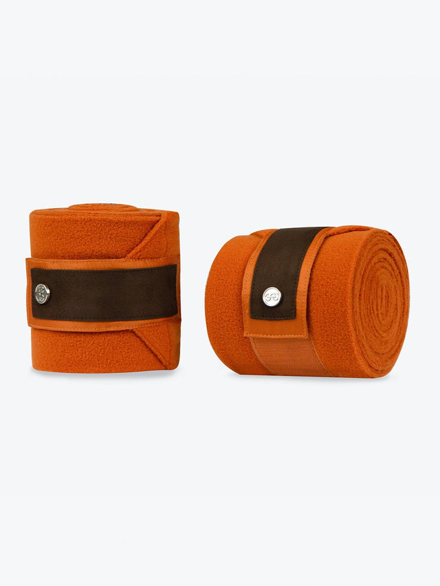 PS of Sweden Brown Suede Bandages Burnt Orange