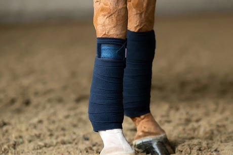 Equestrian Stockholm Bandages Blue Meadow Glimmer