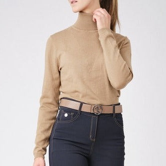 PS of Sweden Tara Fine Knit Sweater Camel