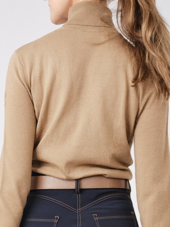 PS of Sweden Tara Fine Knit Sweater Camel