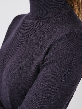 PS of Sweden Tara Fine Knit Sweater Navy
