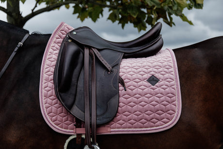 Kentucky Velvet Dressage Saddle Pad Old Rose