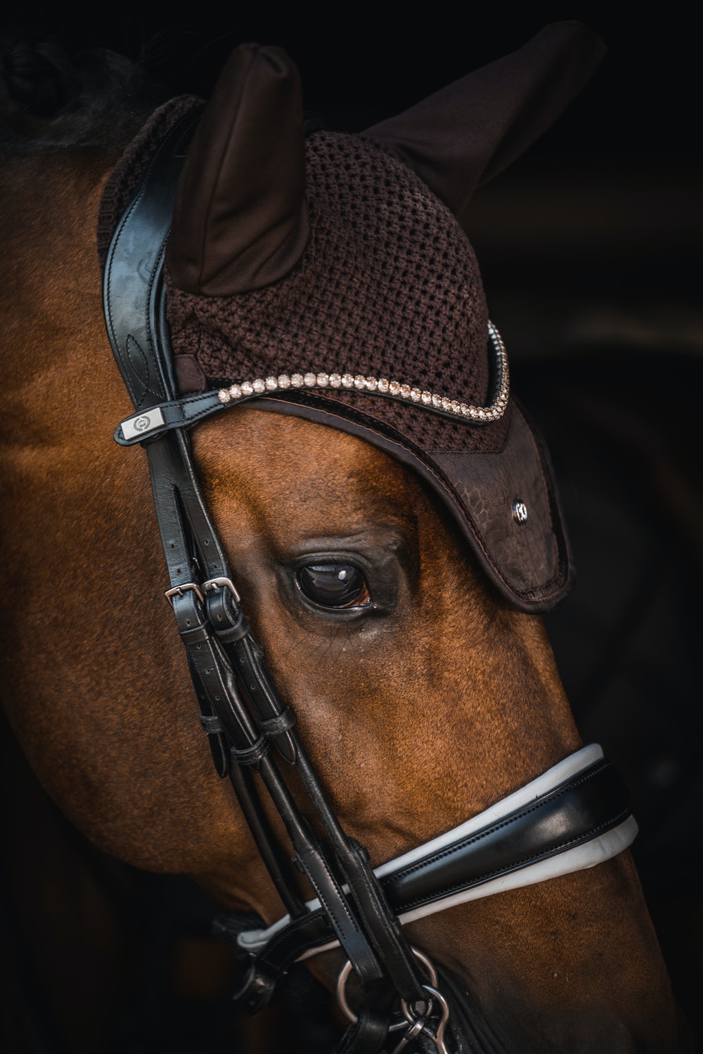 PS of Sweden Mamba Ear Bonnet Coffee