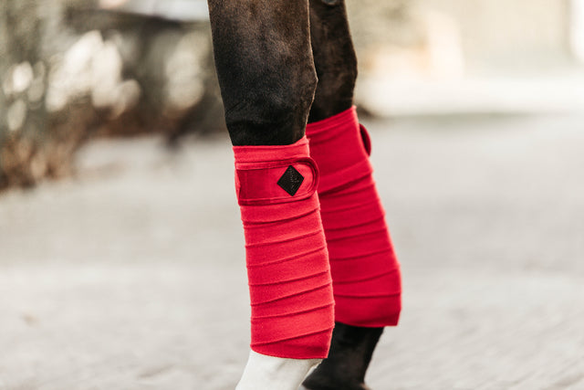 Kentucky Velvet Bandages Red