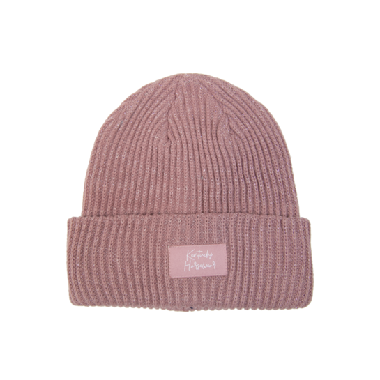 Kentucky Horsewear Glitter Beanie Old Rose