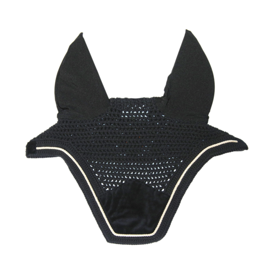 Kentucky Velvet Wellington Ear Bonnet Black