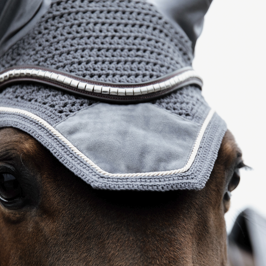 Kentucky Velvet Wellington Ear Bonnet Grey