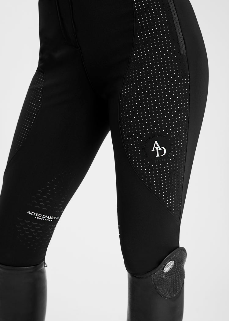Aztec Diamond Performance Breeches Black