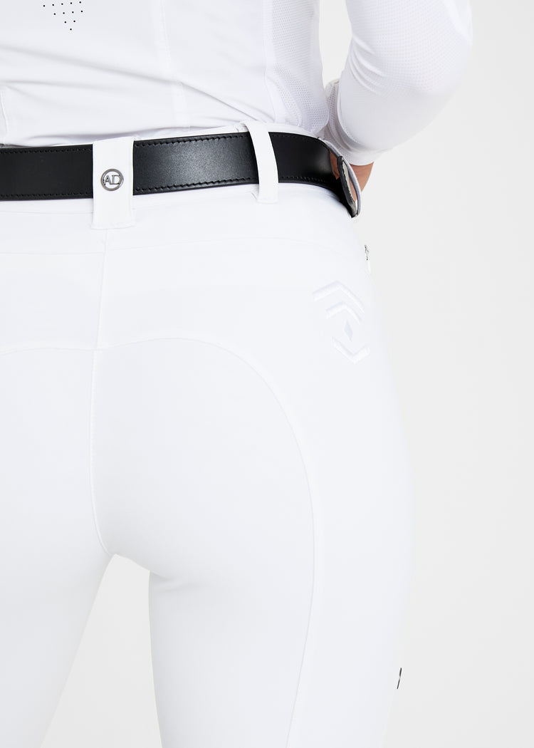 Aztec Diamond Performance Breeches White