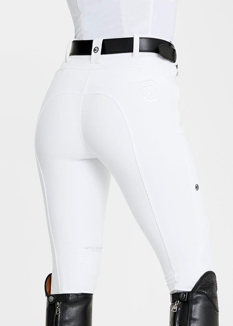 Aztec Diamond Performance Breeches White