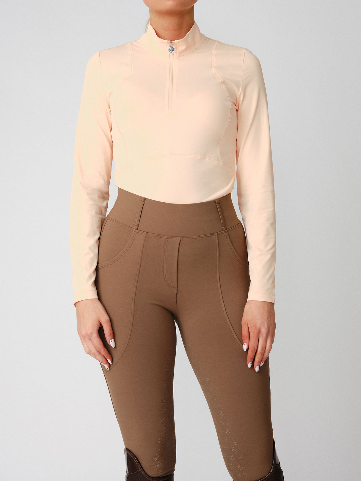 PS of Sweden Adele Long Sleeve Base Layer Peach