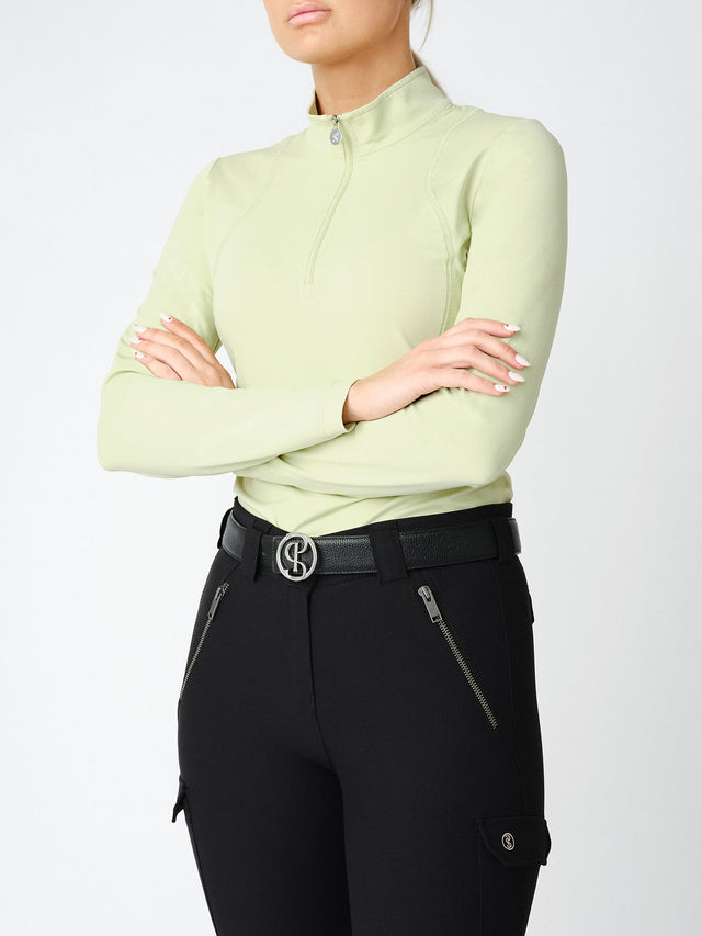 PS of Sweden Adele Long Sleeve Base Layer Seed Green