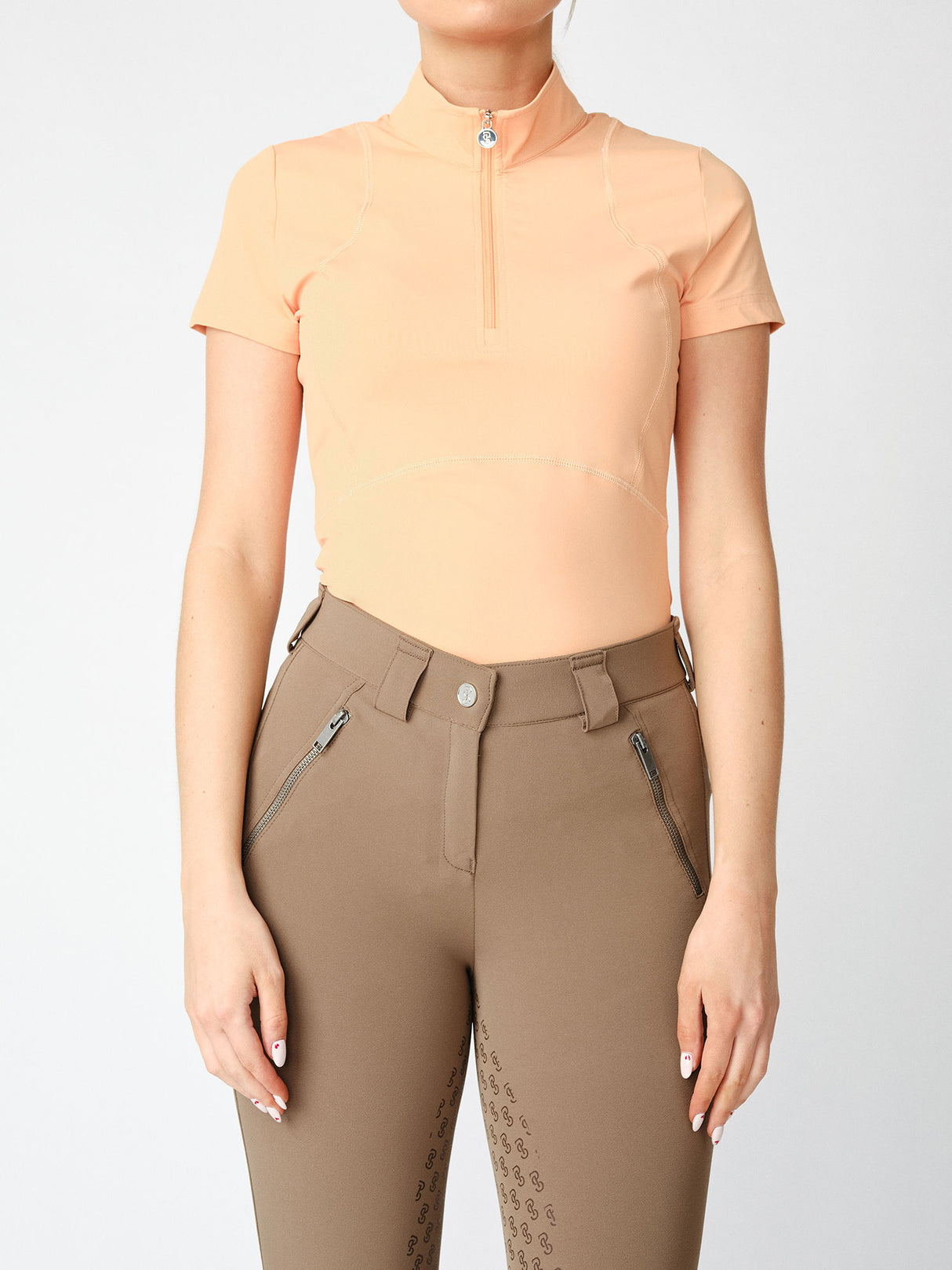 PS of Sweden Adele Short Sleeve Base Layer Coral