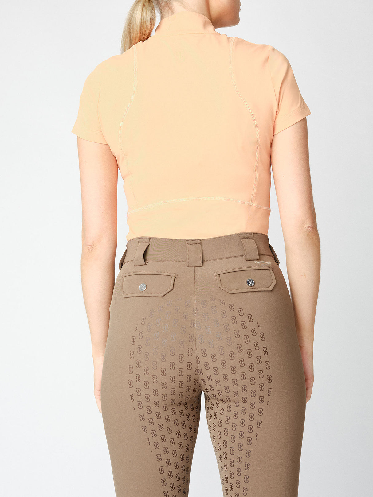 PS of Sweden Adele Short Sleeve Base Layer Coral