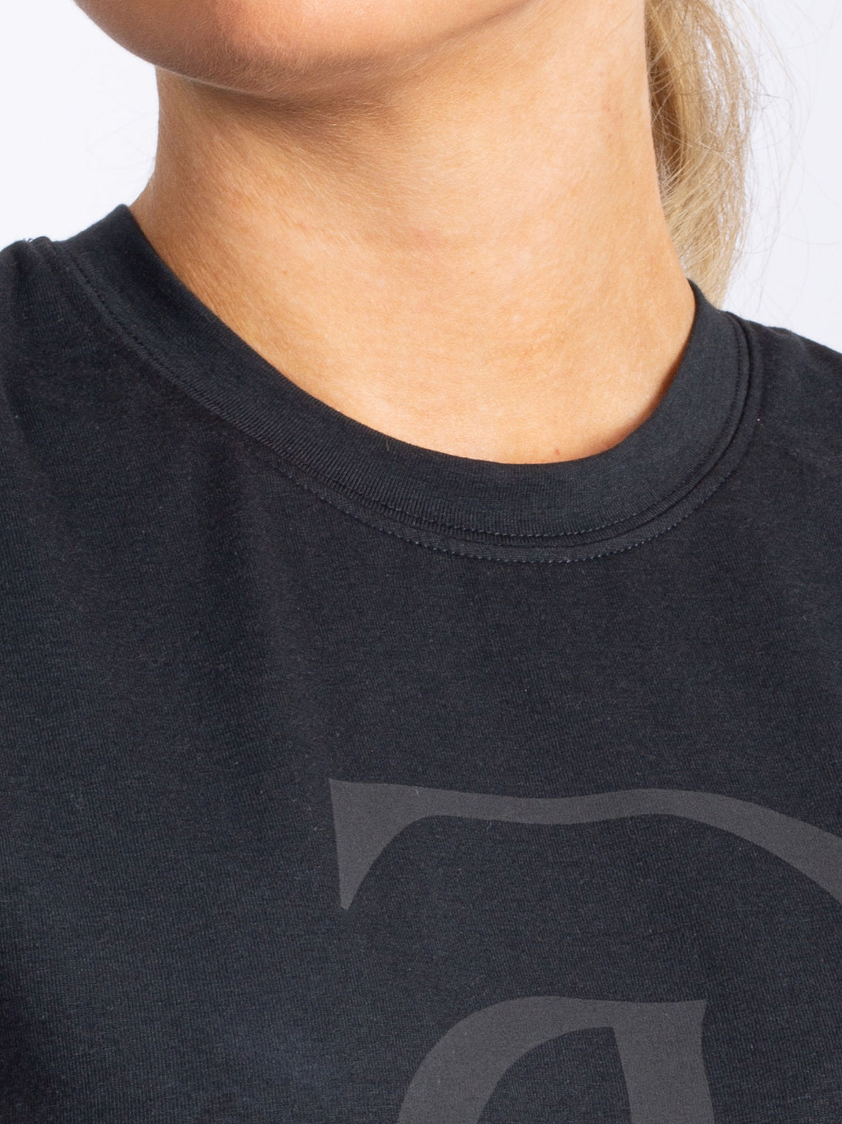 PS of Sweden Signe Cotton T-Shirt Black
