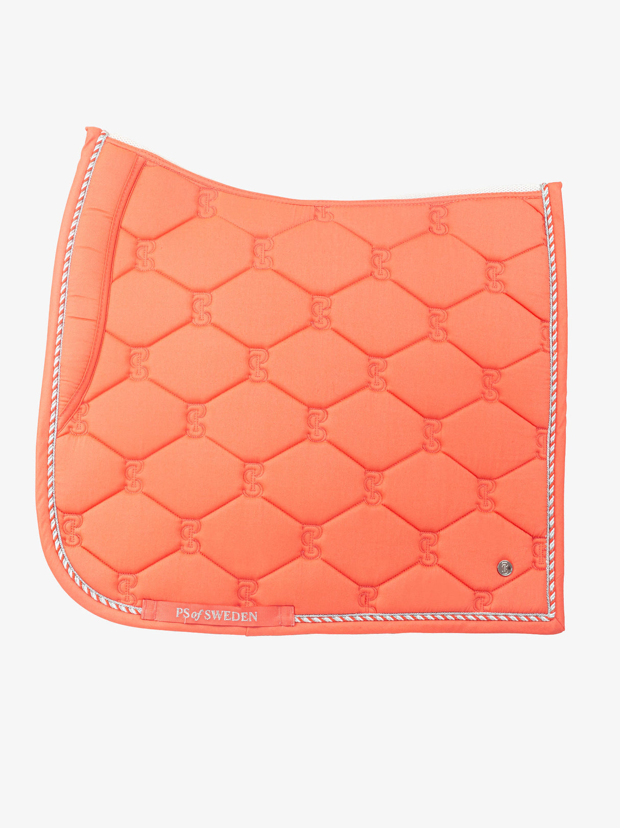 PS of Sweden Cotton Signature Dressage Saddle Pad Coral