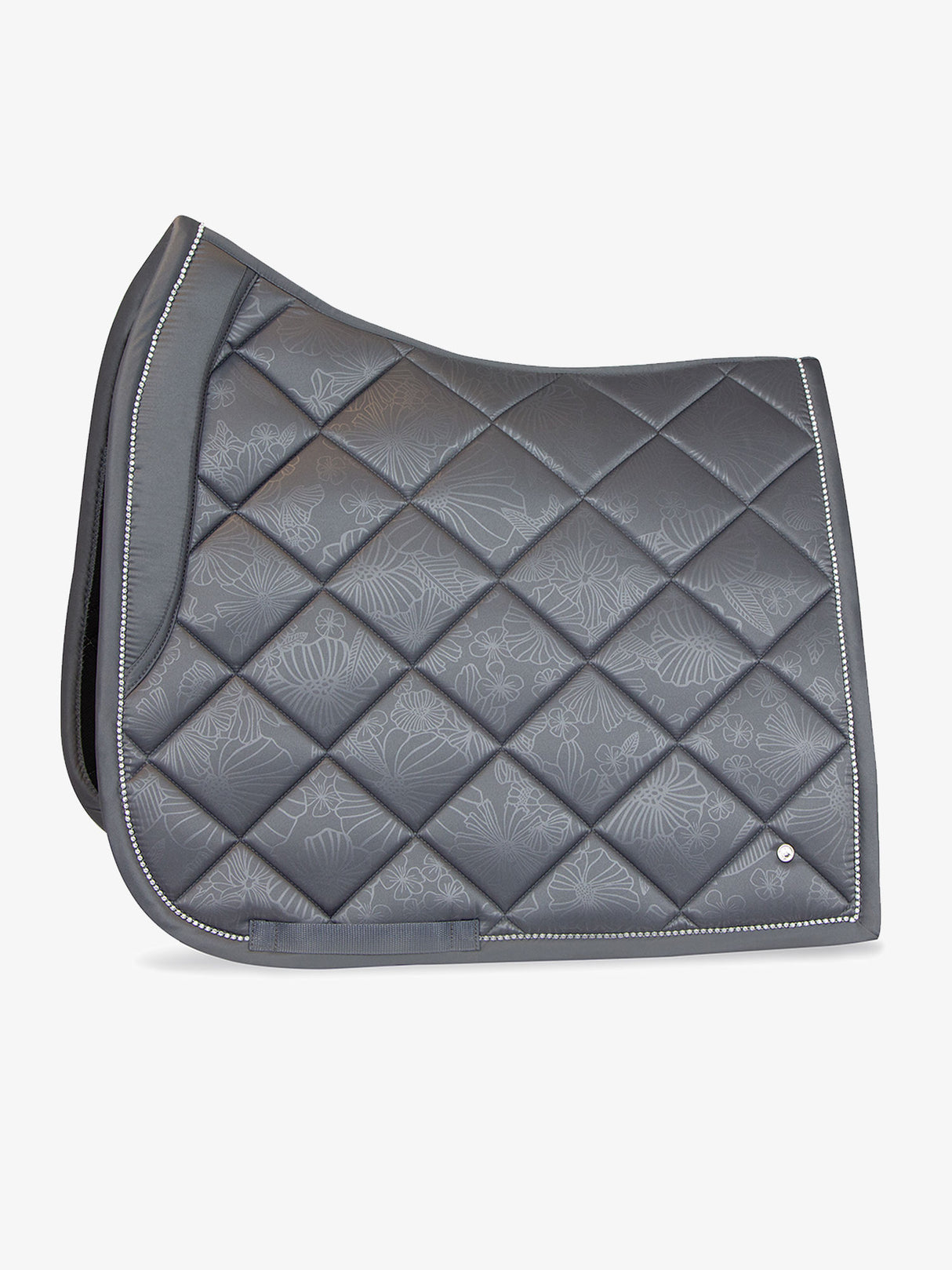 PS of Sweden Floret Dressage Saddle Pad & Bandages Grey