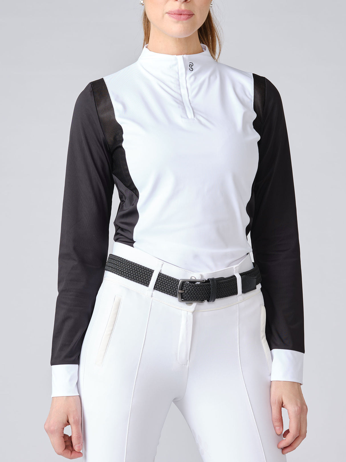 PS of Sweden Madison L/S Competition Shirt Black