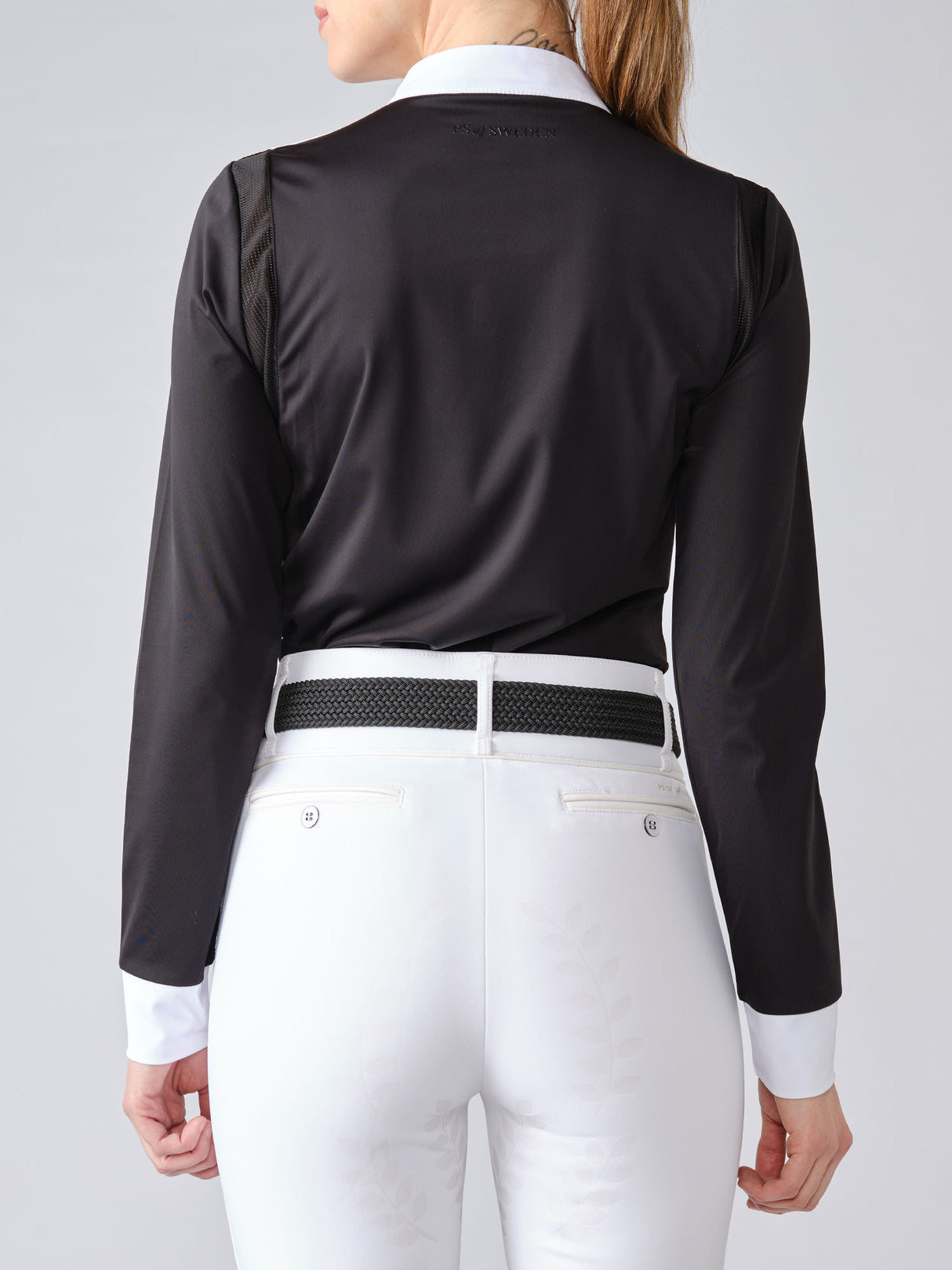 PS of Sweden Madison L/S Competition Shirt Black