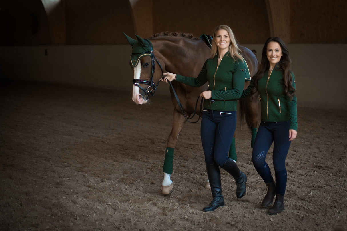 Equestrian Stockholm Bandages Forest Green