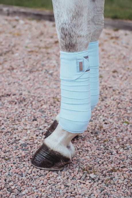 Equestrian Stockholm Bandages Ice Blue