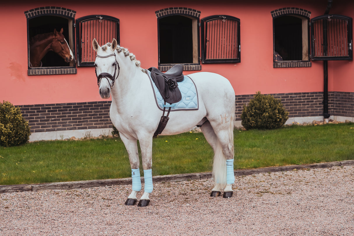 Equestrian Stockholm Bandages Ice Blue