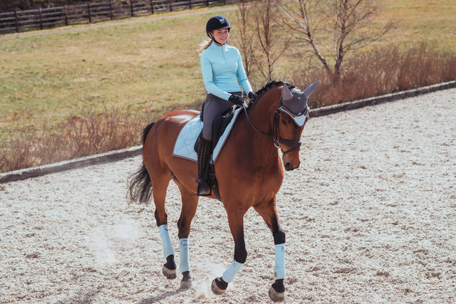 Equestrian Stockholm Bandages Ice Blue