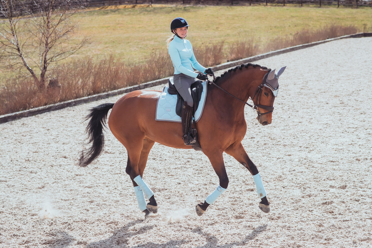 Equestrian Stockholm Bandages Ice Blue