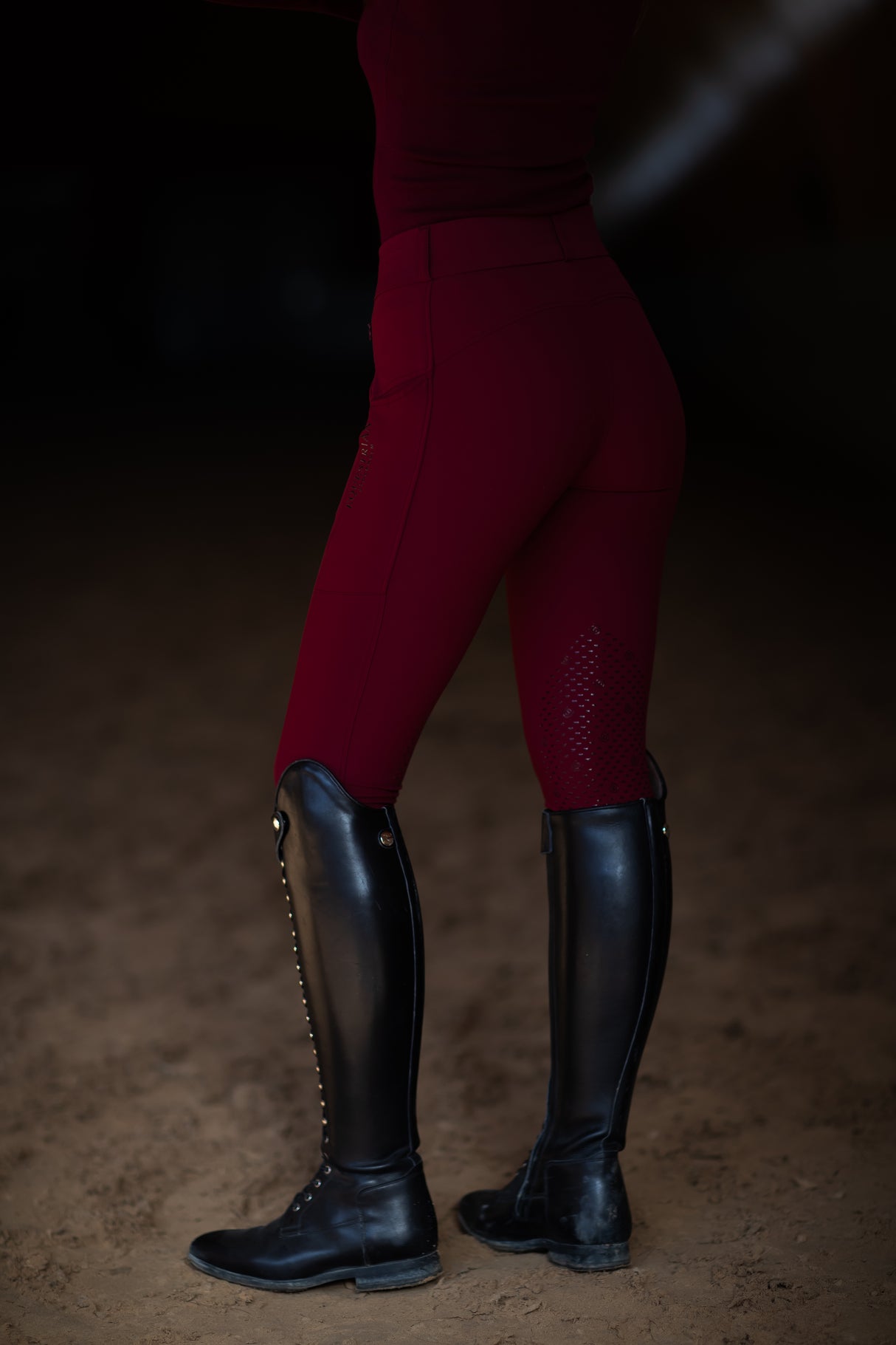 Equestrian Stockholm Elite Jump Breeches Bordeaux