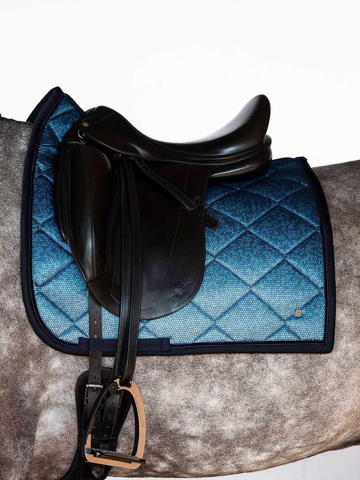 PS of Sweden Ombré Dressage Saddle Pad Navy