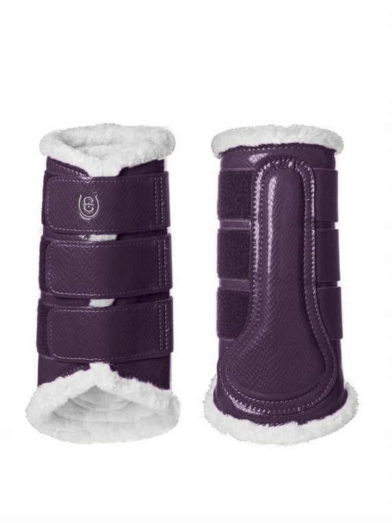 Equestrian Stockholm Brushing Boots Orchid Bloom