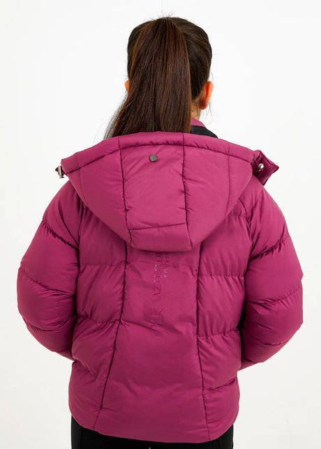 Aztec Diamond Young Rider Puffer Jacket Pink