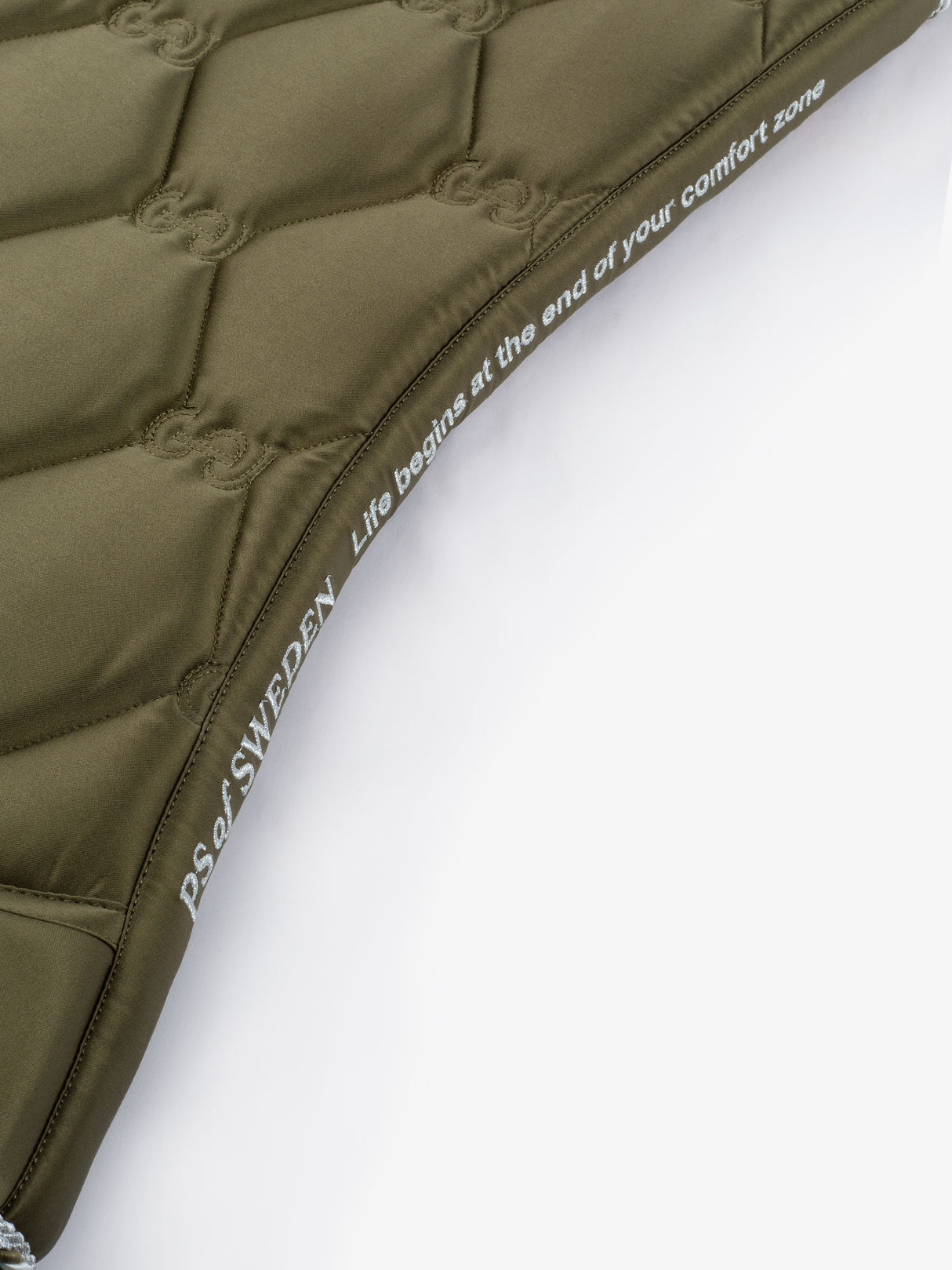 PS of Sweden Signature Dressage Saddle Pad Olive