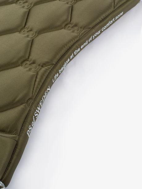 PS of Sweden Signature Dressage Saddle Pad Olive