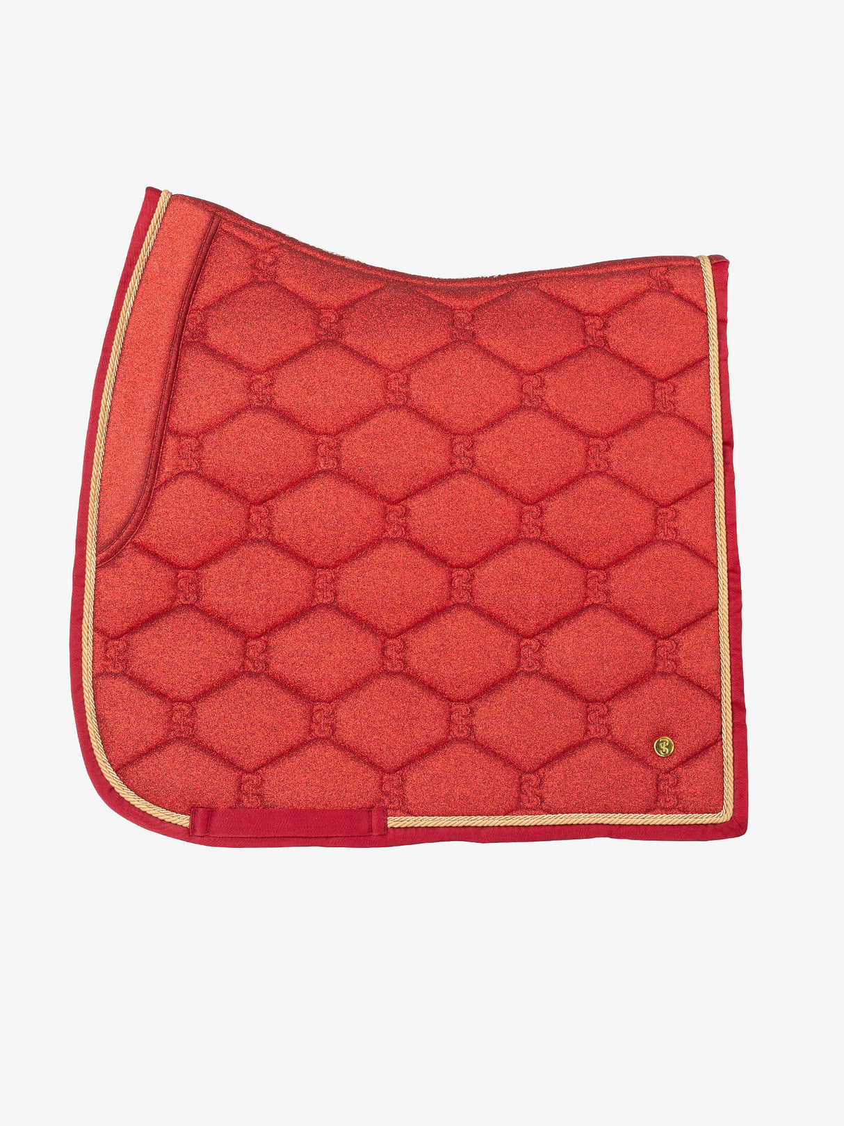 PS of Sweden Stardust Dressage Saddle Pad Dark Red