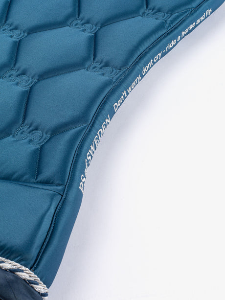 PS of Sweden Signature Dressage Saddle Pad Mirage Blue