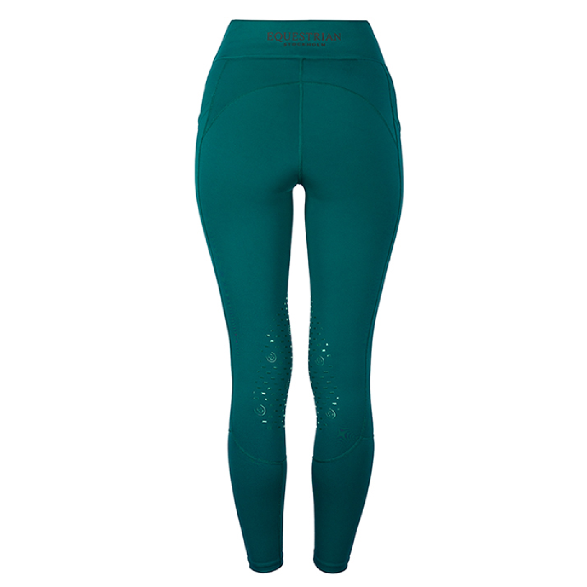 Equestrian Stockholm Movement Jump Riding Tights Emerald
