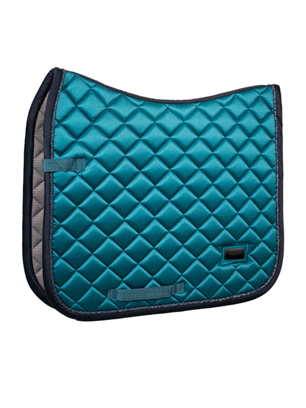 Equestrian Stockholm Dressage Saddle Pad Aurora Blues