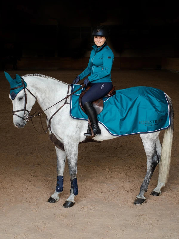 Equestrian Stockholm Exercise Rug Aurora Blues