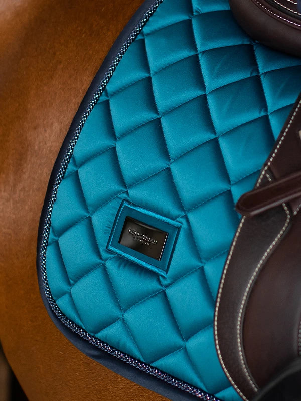 Equestrian Stockholm Jump Saddle Pad Aurora Blues