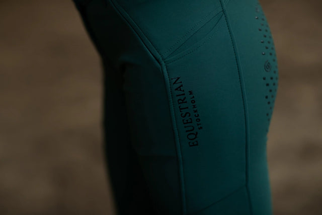 Equestrian Stockholm Elite Dressage Breeches Sycamore Green