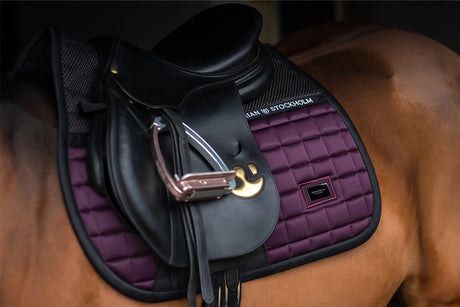 Equestrian Stockholm Jump Saddle Pad Sportive Black Raven