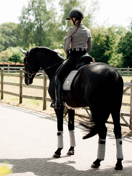 Equestrian Stockholm Bandages Sportive Blue Ash