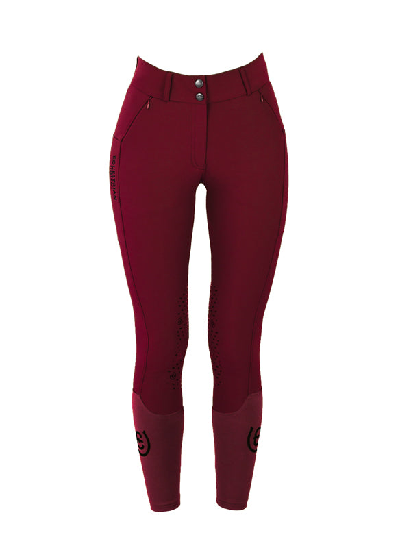 Equestrian Stockholm Elite Jump Breeches Bordeaux