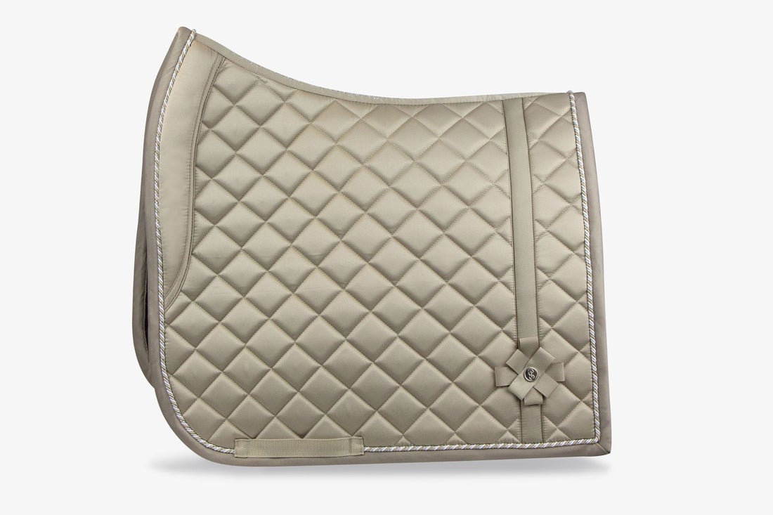 PS of Sweden Diamond Bow Dressage Saddle Pad Sand