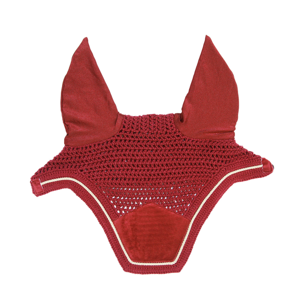 Kentucky Velvet Wellington Ear Bonnet Red