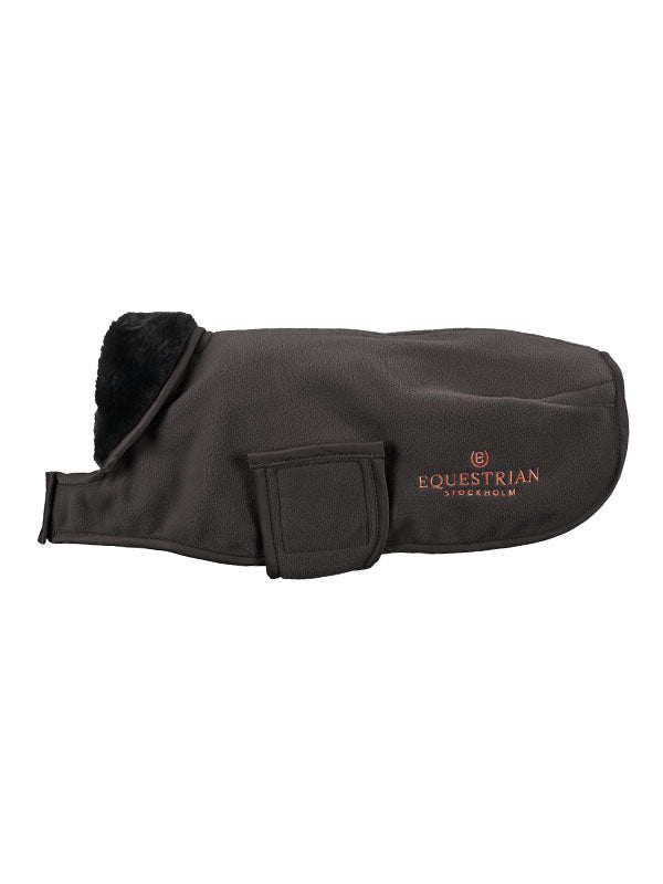 Equestrian Stockholm Fleece Dog Rug Dark Sky
