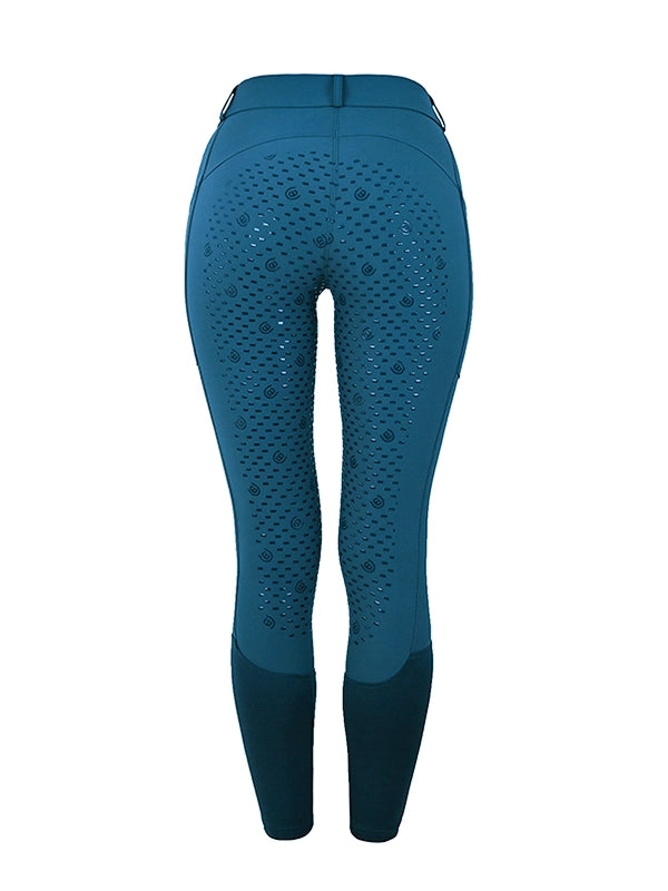 Equestrian Stockholm Elite Dressage Breeches Blue Meadow
