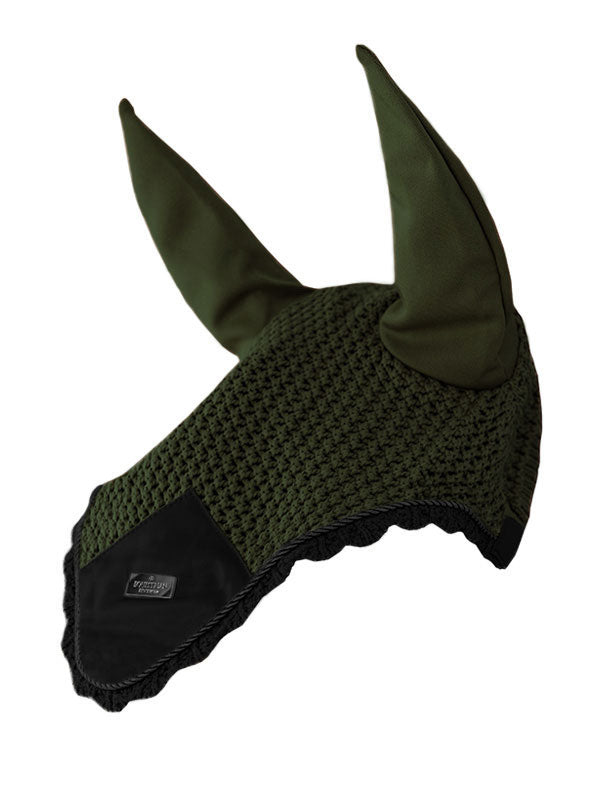Equestrian Stockholm Ear Bonnet Deep Olivine